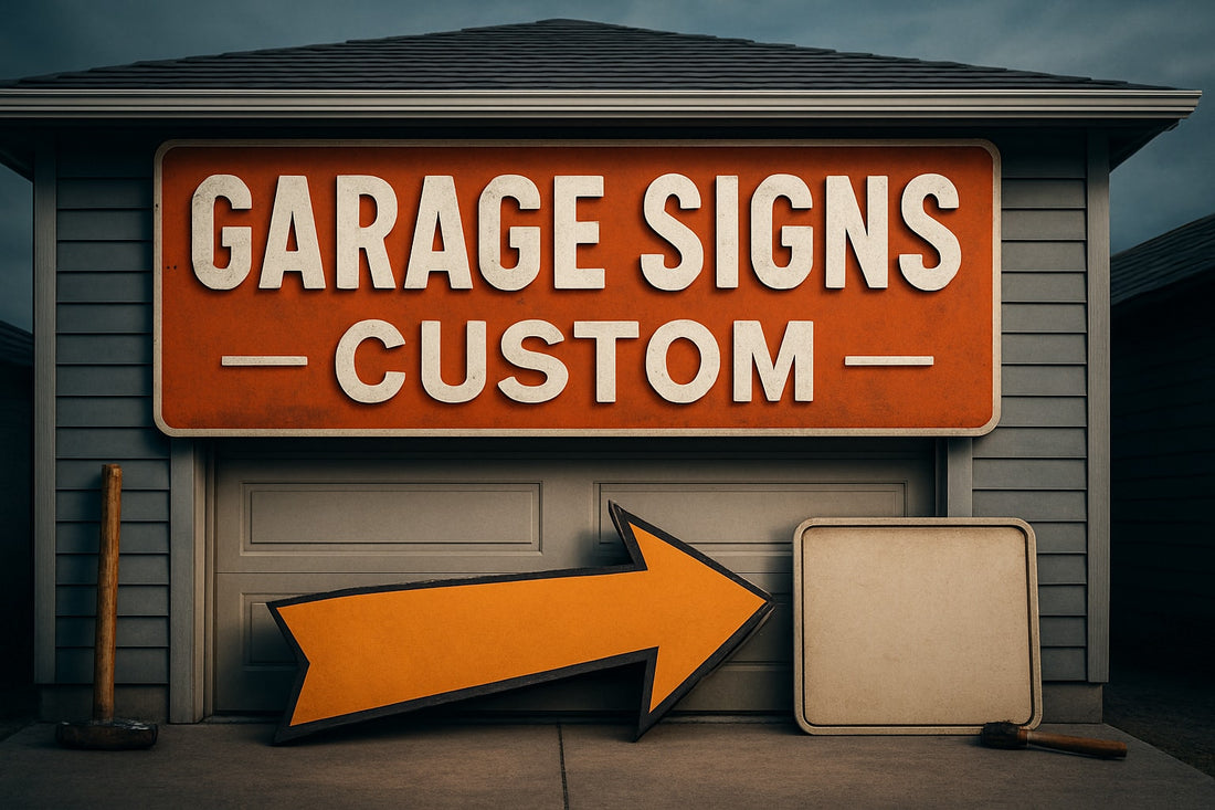 Garage Signs Custom Guide: Personalize Your Space in 2025