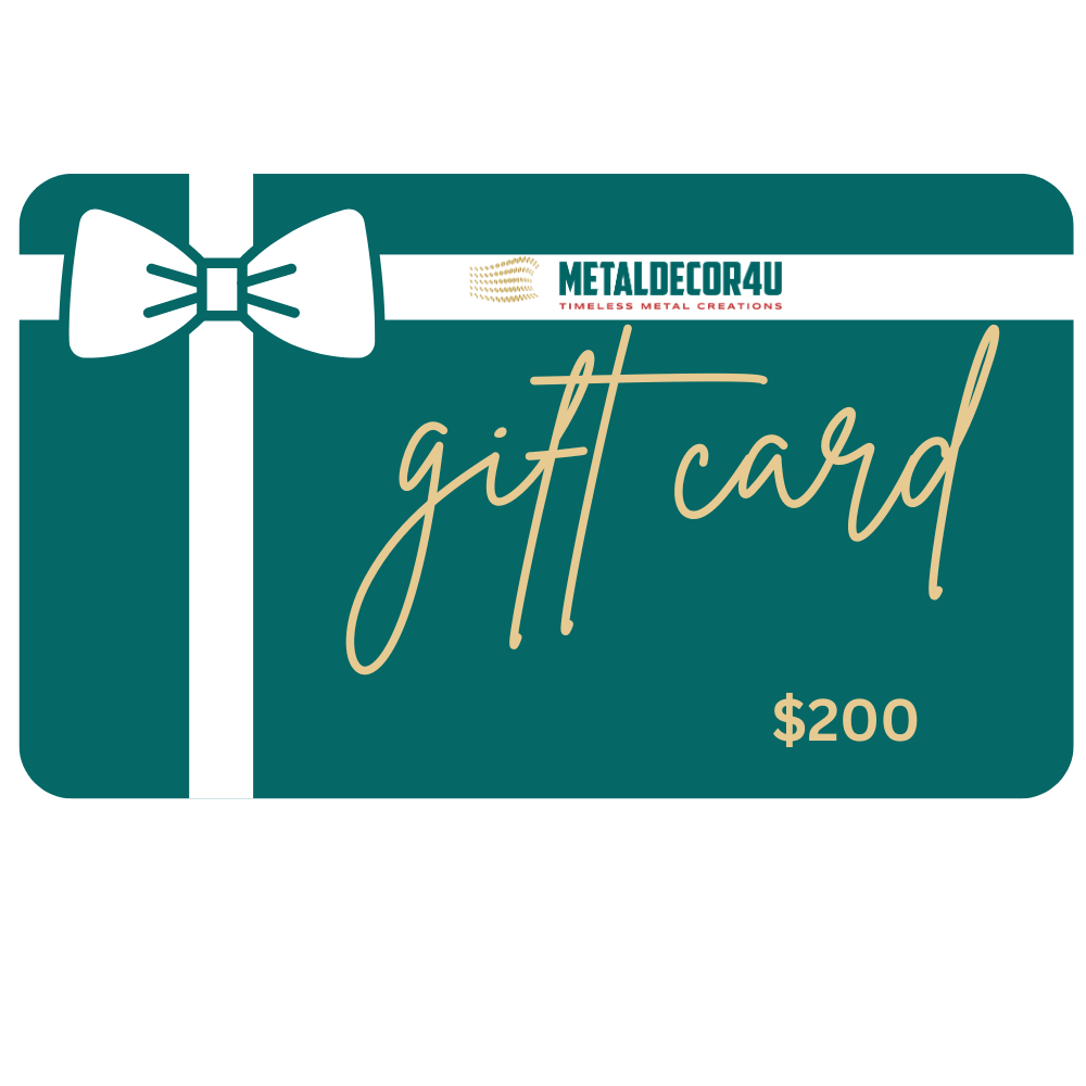 Metal Decor 4U Gift Card