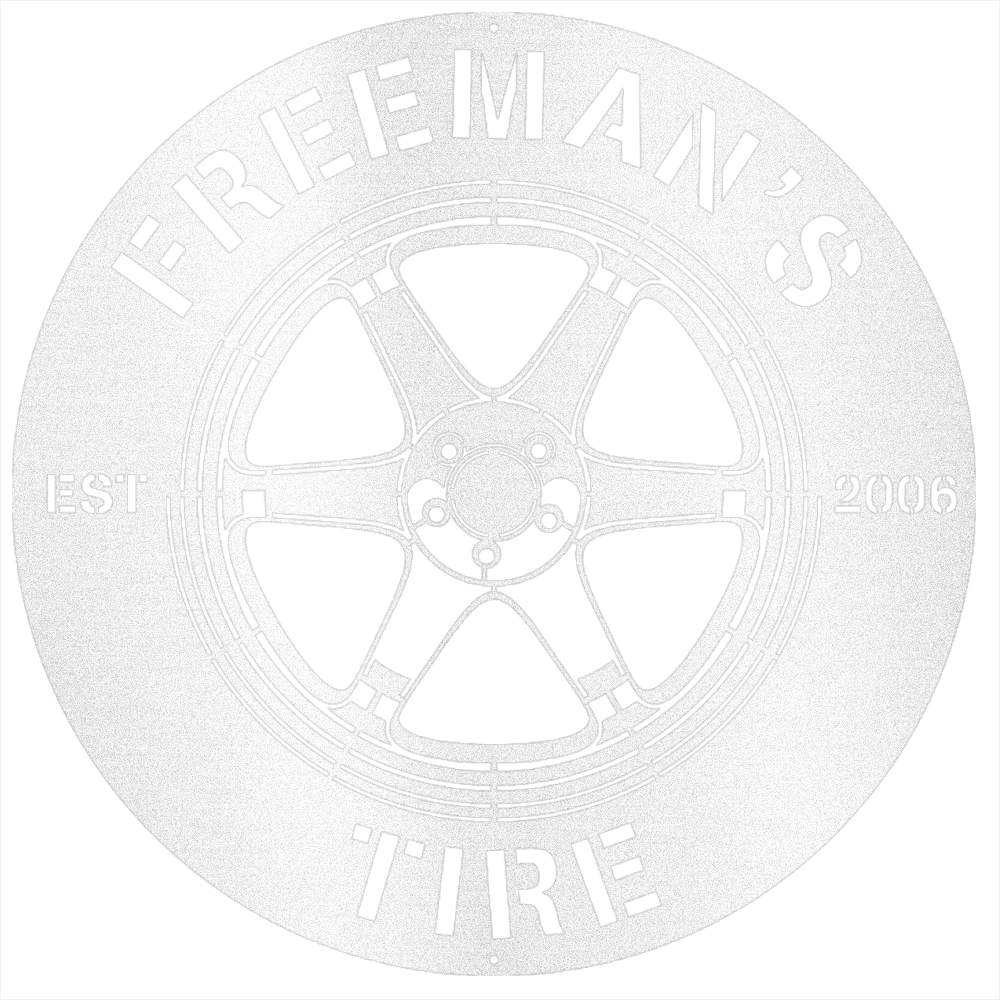 Metal Decor 4U Steel Sign Custom Steel Wall Decor - Freemans Tire