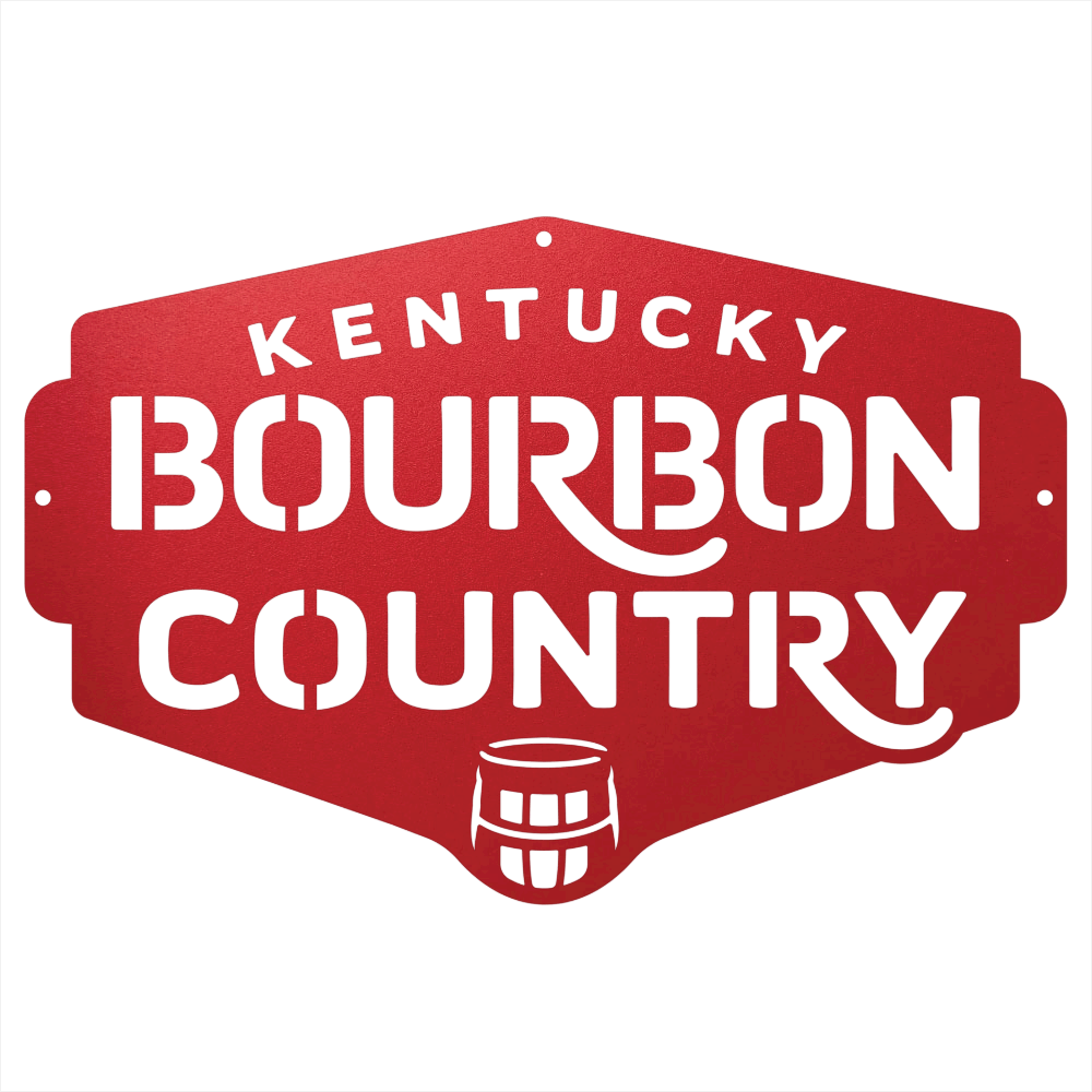 My Easy Monogram Steel Sign Kentucky Bourbon Country Metal Wall Art Sign
