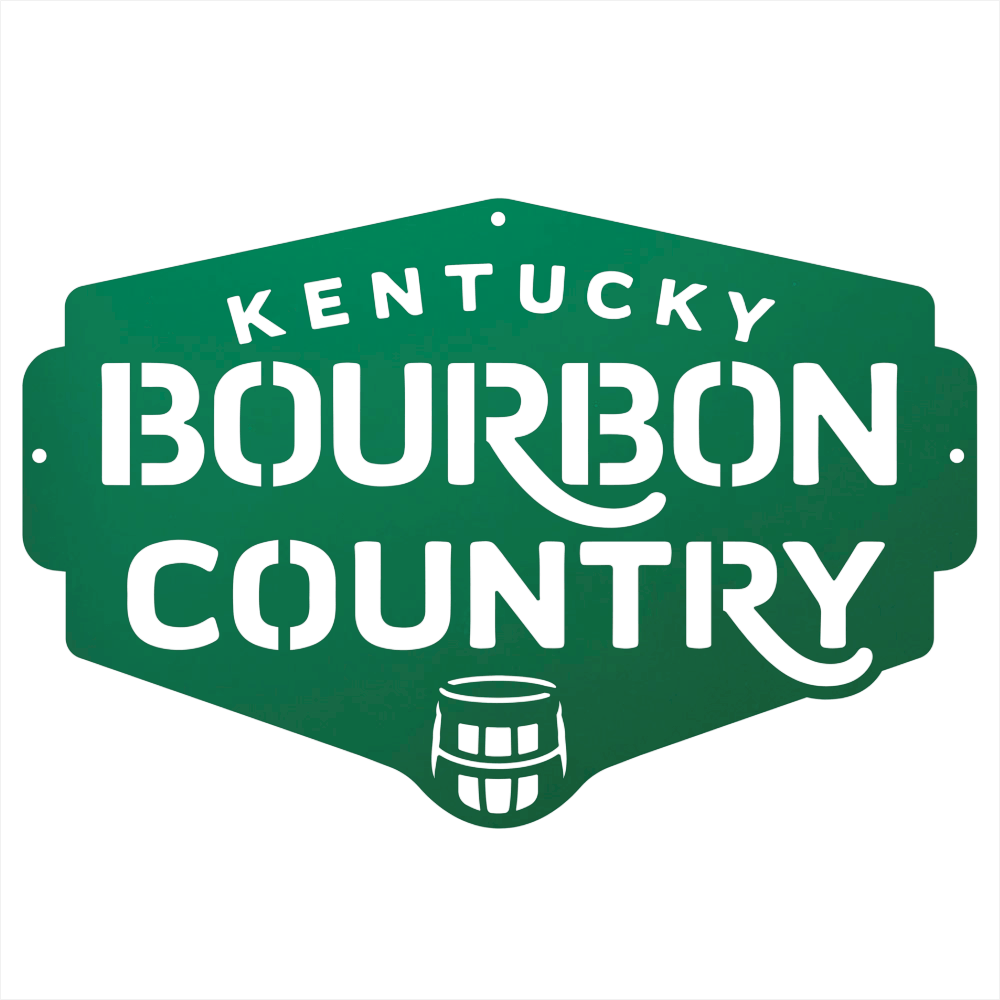 My Easy Monogram Steel Sign Kentucky Bourbon Country Metal Wall Art Sign