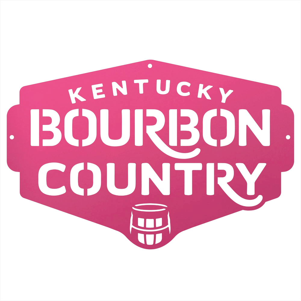 My Easy Monogram Steel Sign Kentucky Bourbon Country Metal Wall Art Sign