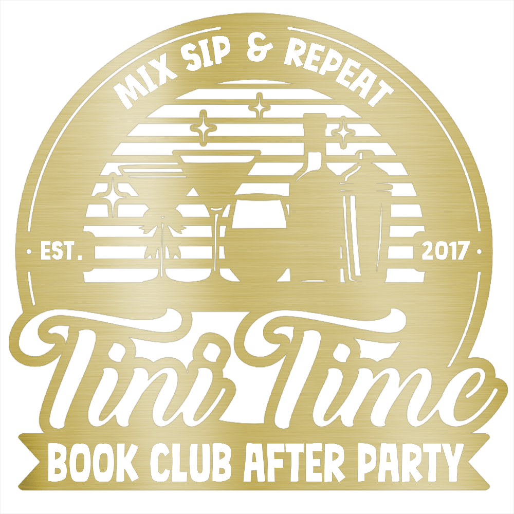 My Easy Monogram Steel Sign Tini Time Social Club Metal Sign