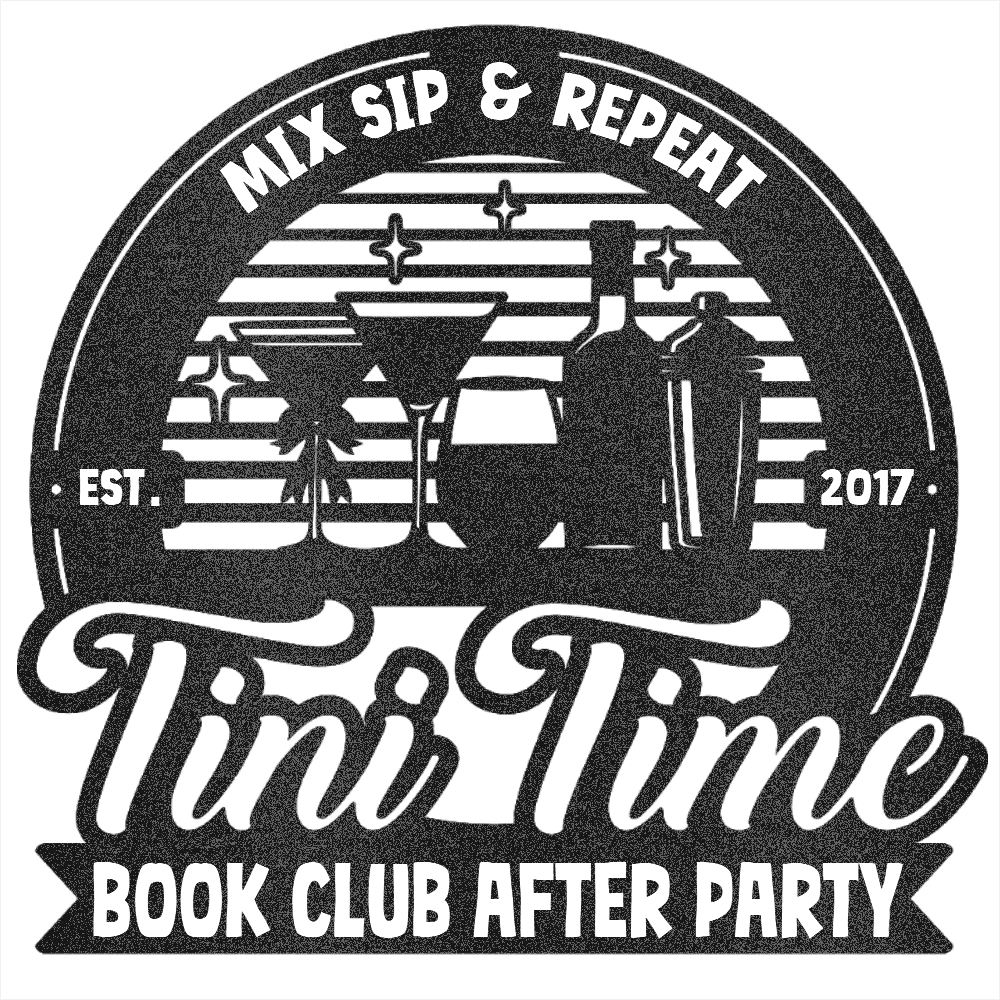 My Easy Monogram Steel Sign Tini Time Social Club Metal Sign